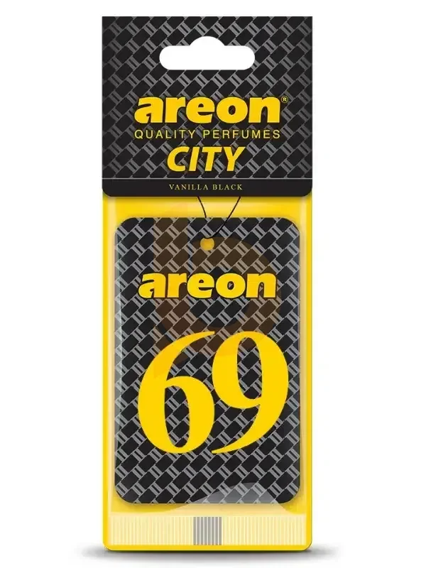 Areon City 69 Vanilla Black