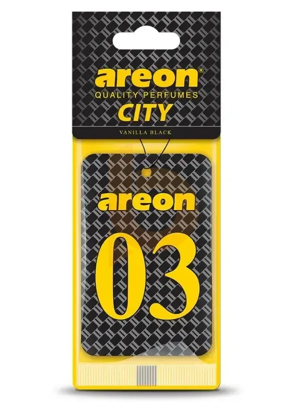 Areon City Vanilla Black 03 Oto Araç Kokusu