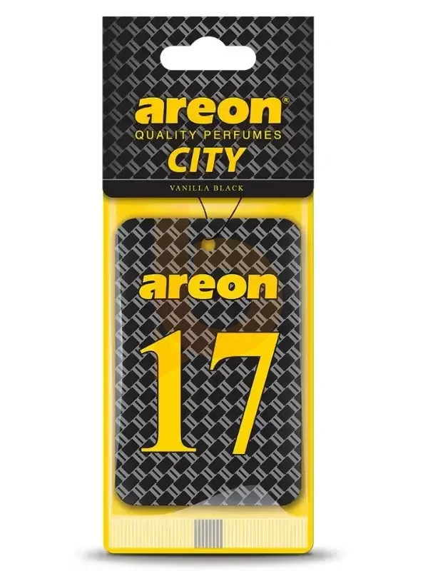 Areon City Vanilla Black 17 Oto Araç Kokusu