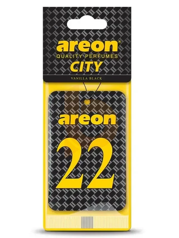 Areon City Vanilla Black 22 Oto Araç Kokusu