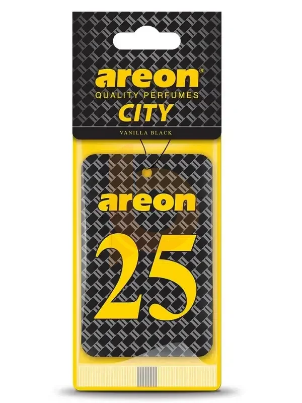 Areon City Vanilla Black 25 Oto Araç Kokusu