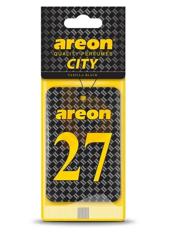 Areon City Vanilla Black 27 Oto Araç Kokusu