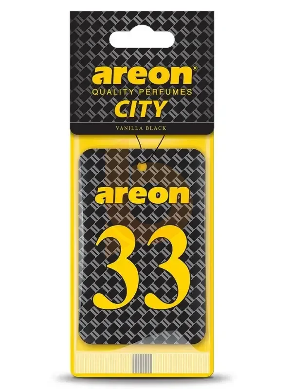 Areon City Vanilla Black 33 Oto Araç Kokusu