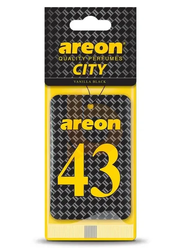 Areon City Vanilla Black 43 Oto Araç Kokusu