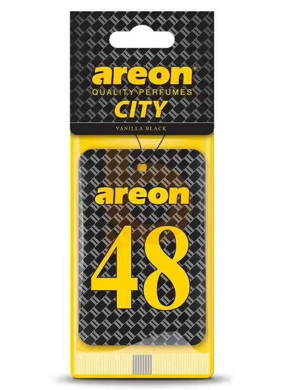 Areon City Vanilla Black 48 Oto Araç Kokusu