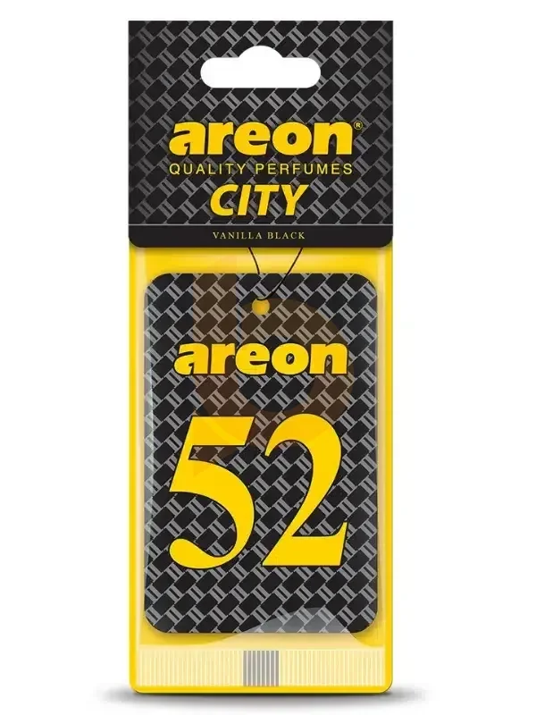 Areon City Vanilla Black 52 Oto Araç Kokusu
