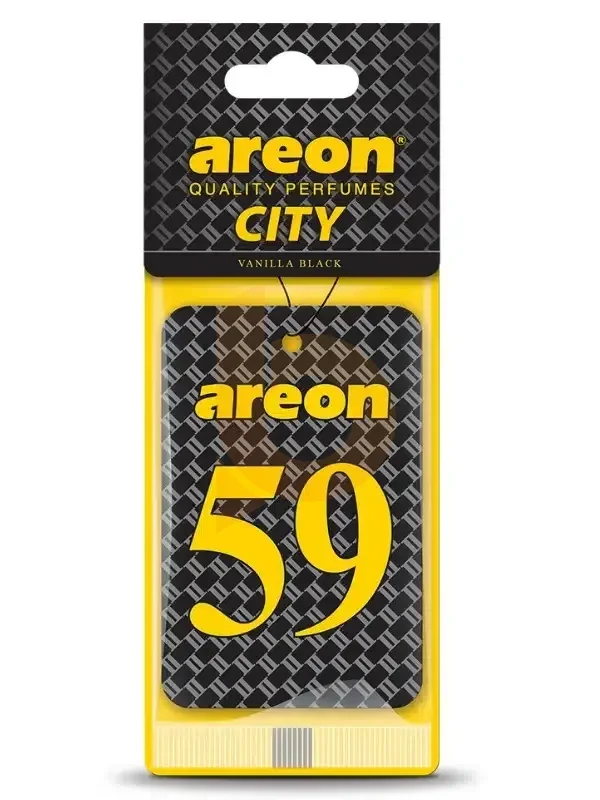 Areon City Vanilla Black 59 Oto Araç Kokusu