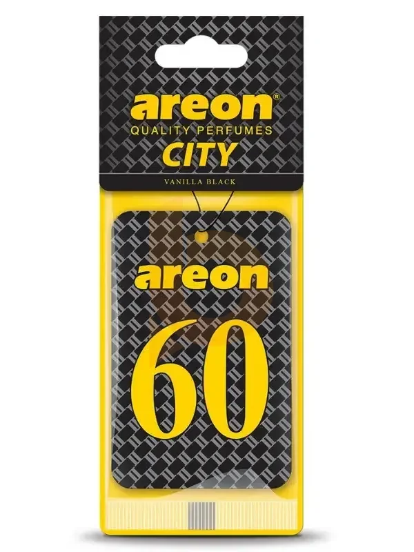 Areon City Vanilla Black 60 Oto Araç Kokusu