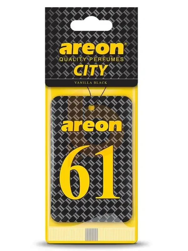 Areon City Vanilla Black 61 Oto Araç Kokusu