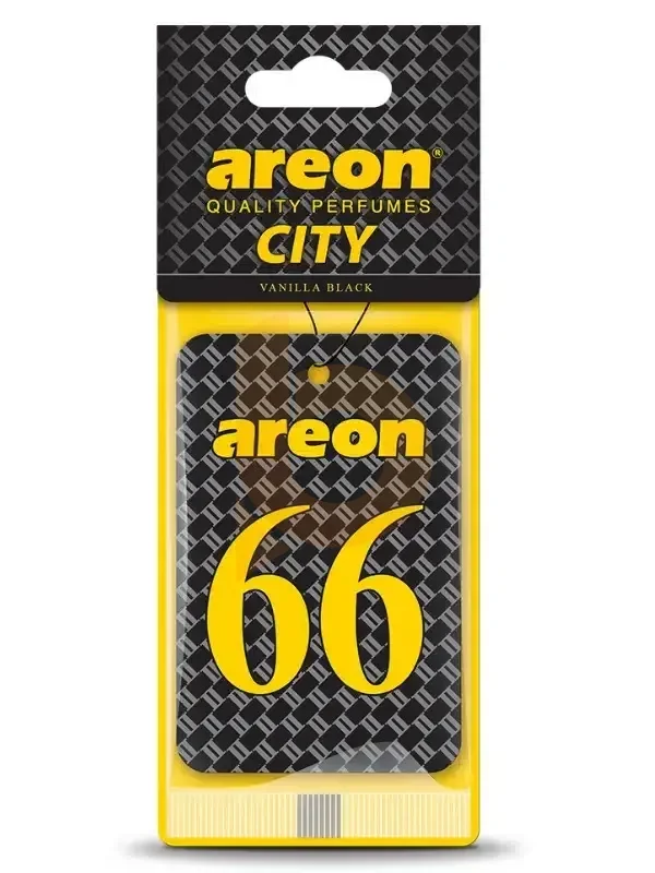 Areon City Vanilla Black 66 Oto Araç Kokusu