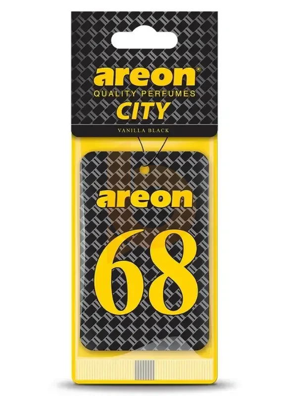 Areon City Vanilla Black 68 Oto Araç Kokusu