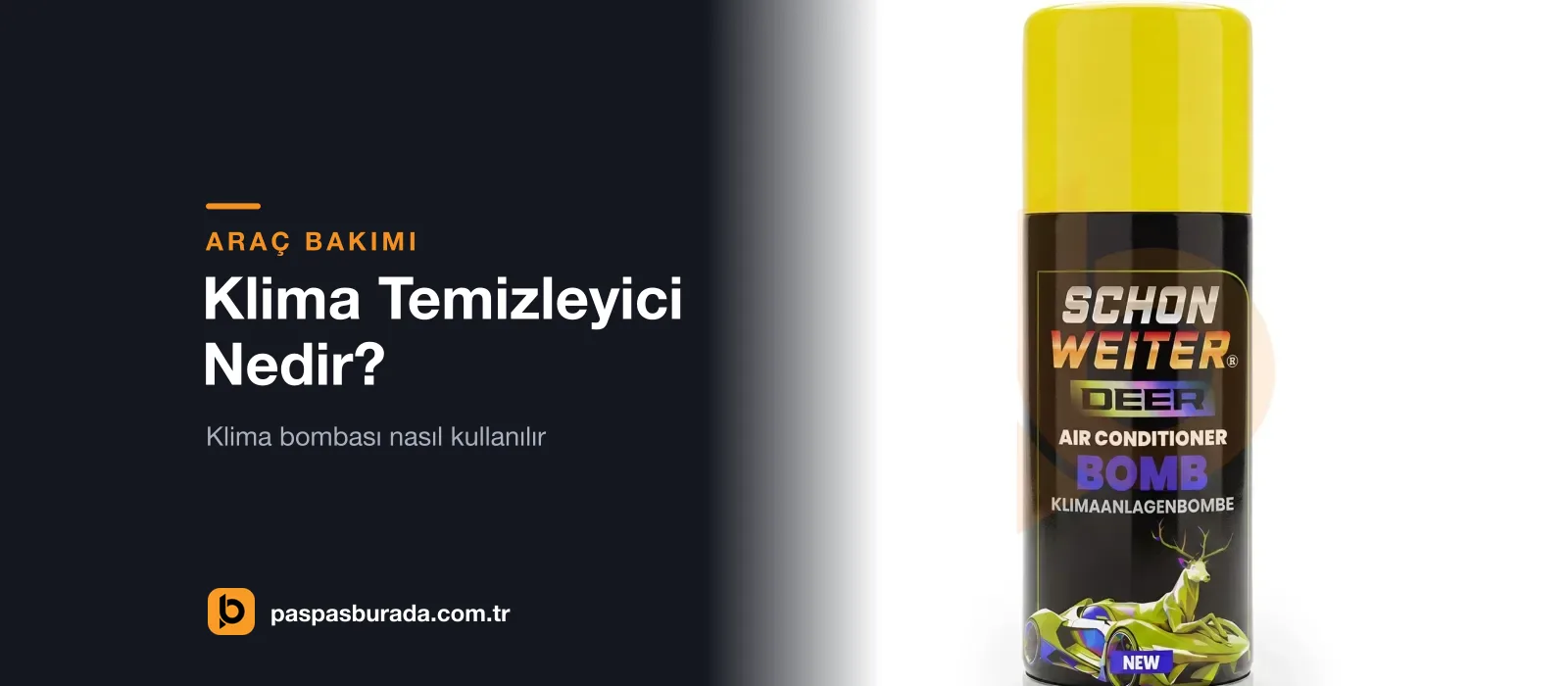 Klima Temizleyici Nedir? | Klima Temizleme Bombası Nasıl Kullanılır?